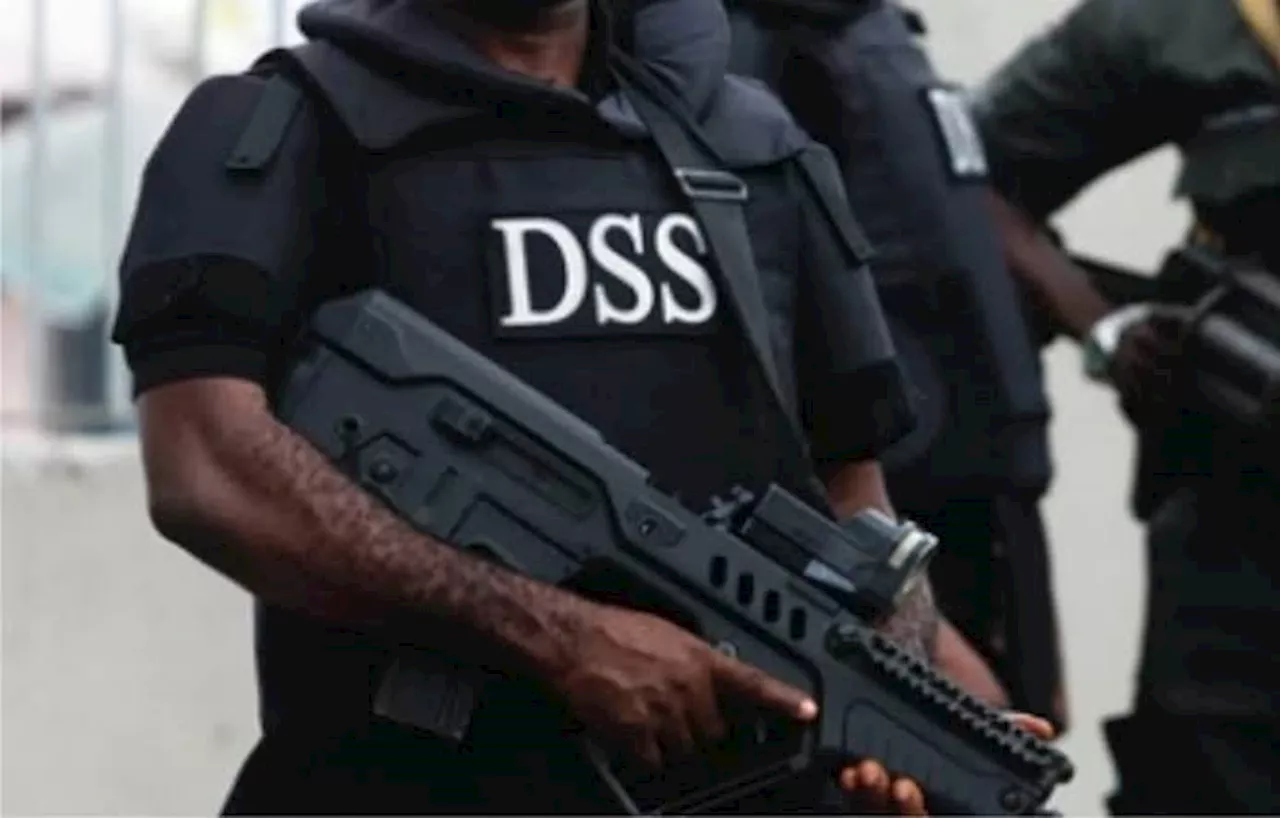 Security personnel during an operation linked to the abduction of prospective NYSC members in Imo State.