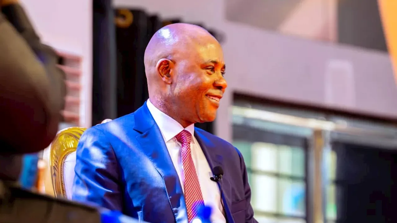 Enugu State Governor Peter Mbah at the commissioning of Anchorage Pharmaceutical Industries Limited in Trans-Ekulu, Enugu.