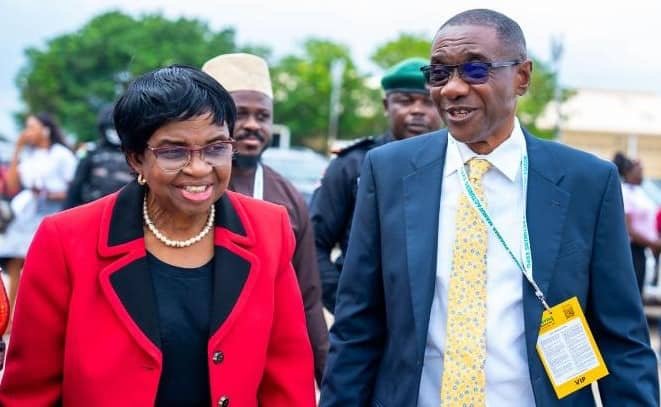 NAFDAC Director-General Mojisola Adeyeye at Nigeria Pharma Manufacturers’ Expo