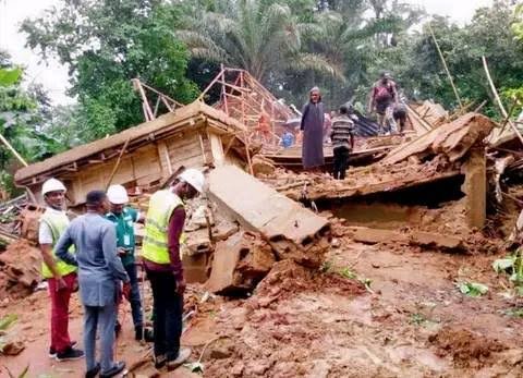 Building collapse in Okpoko, Anambra State, kills a woman and her 14-year-old daughterEditorial notes before publication