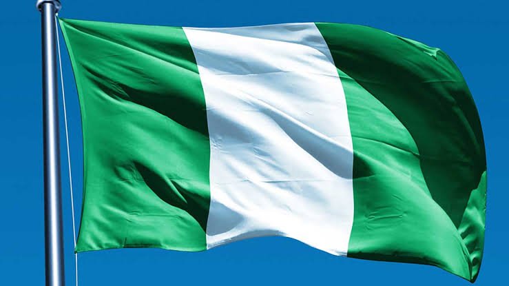 Nigeria's Green-White-Green flag flying during the country's 66th Independence anniversary