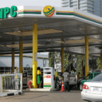 NNPCL filling station displaying petrol price in Nigeria