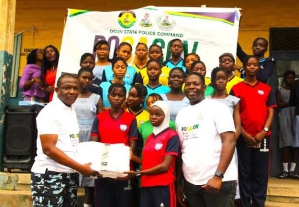 Police officers sensitise schoolgirls in Abeokuta on child marriage, personal safety and girls' rights.