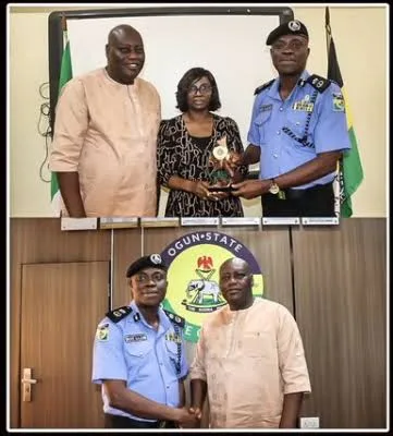 Ogun State police officials and NMDPRA representatives discuss cooperation to protect petroleum and gas infrastructure.