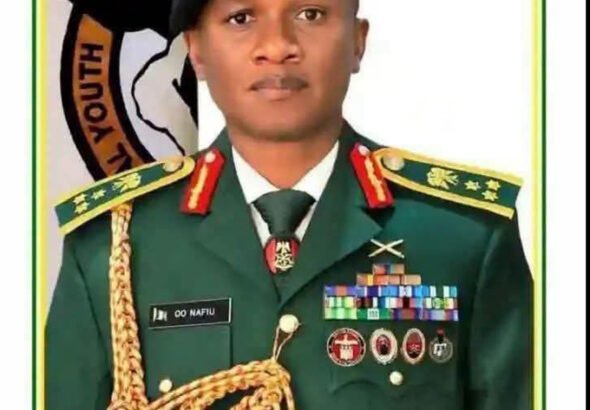 NYSC corps members participating in national service activities