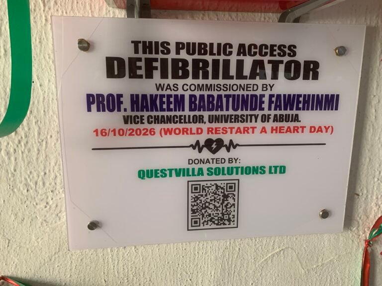 University of Abuja community members receive CPR and basic life support training