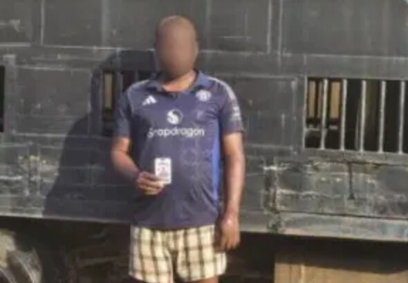 Lagos task force warns residents against impersonation after arresting a dismissed operative.