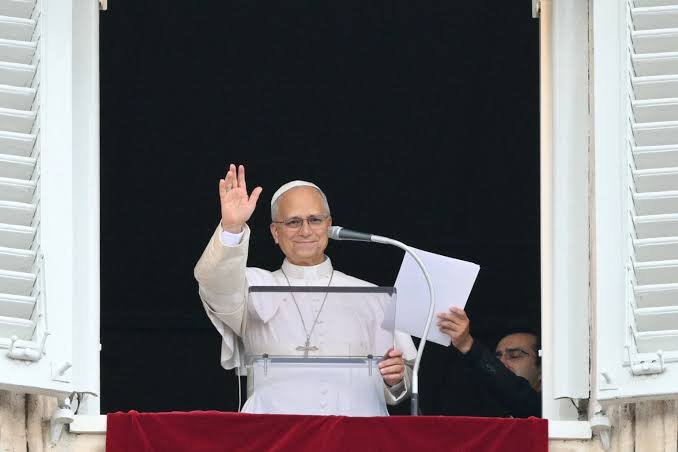 Pope Leo XIV appears before worshippers in St Peter’s Square following reported lung surgery.