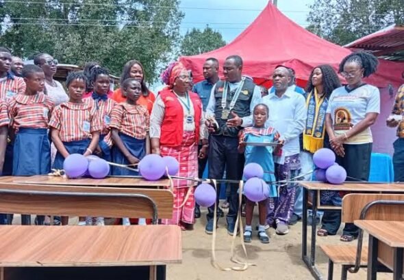 Rotary Club Donates 50 Chairs to Bayelsa School