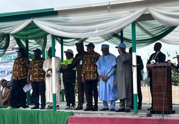 Education Minister Tunji Alausa speaks at the 2026 World Teachers’ Day ceremony in Abuja.
