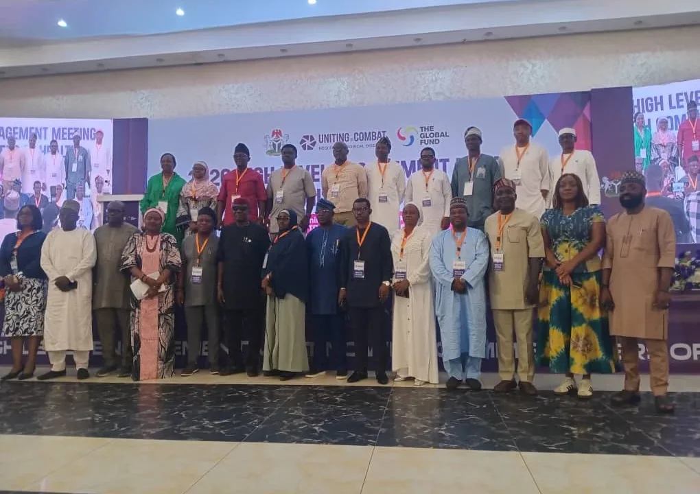 State health officials at an advocacy meeting on funding for neglected tropical diseases in Abuja.